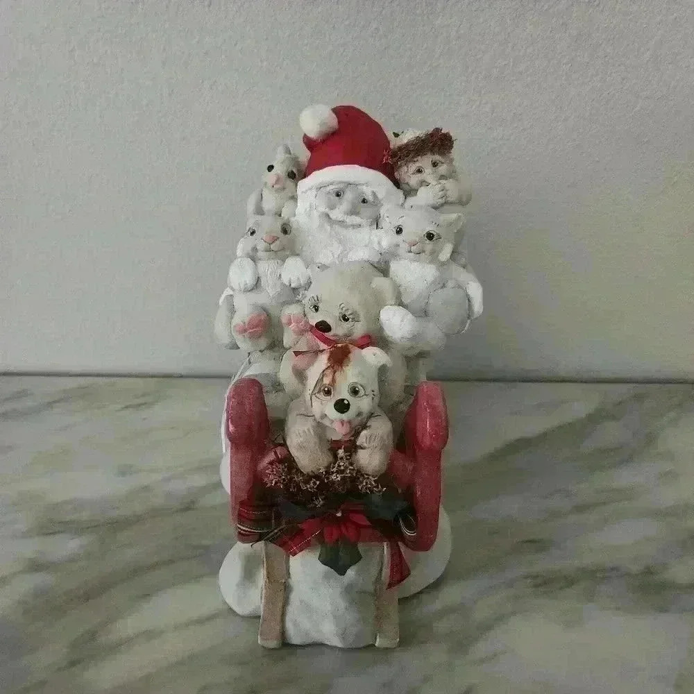 Lmt. Ed. Vintage "Santa In Dreamsicle Land" 1st Edition 1992